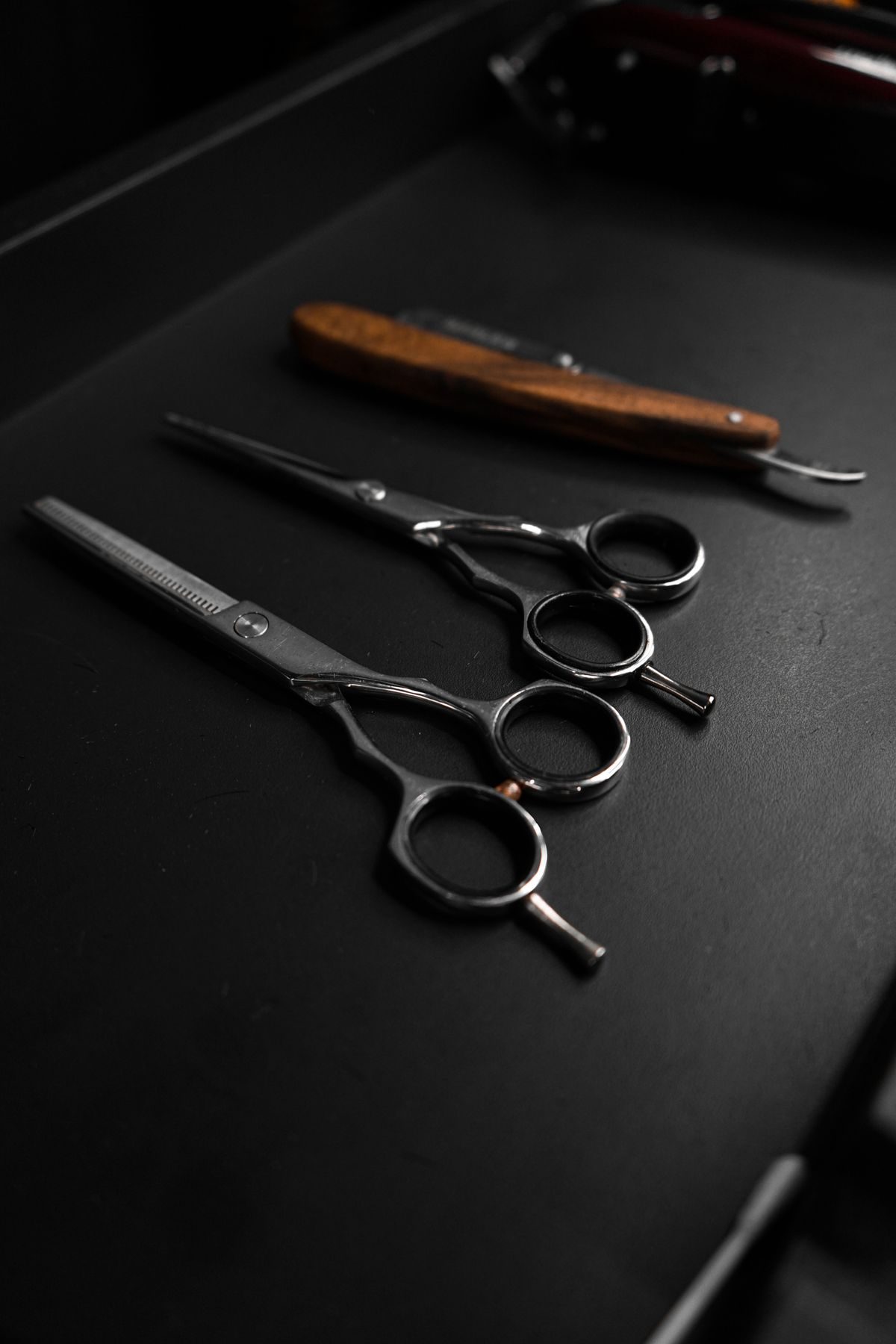 Handwerk am Haar im Detail