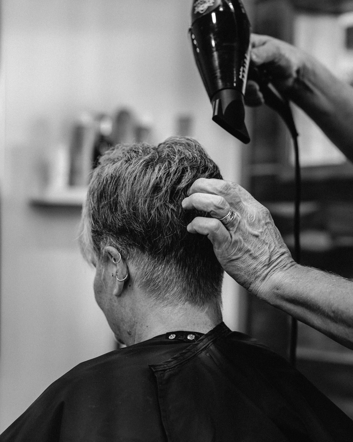 Styling im Salon von Frisör Martina